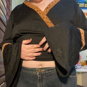 Super cute plus size y2k top